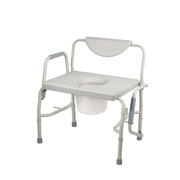 Drive Medical Bariatric Drop Arm Bedside Commode Chair 11135-1